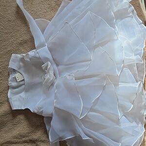 White dress for child